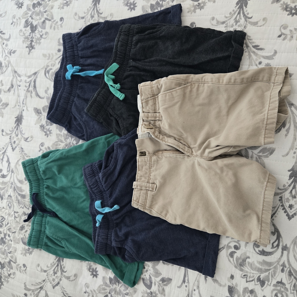 Kids' Assorted Color Shorts Set